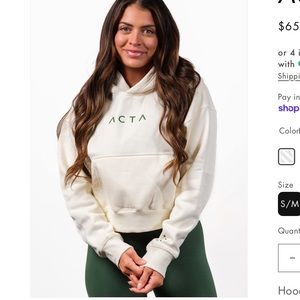 ACTA sweatshirt
